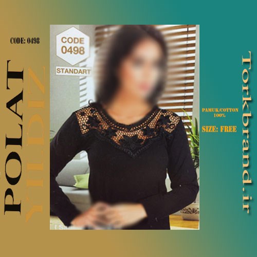 تصویر  بلوز زنانه ترک کد 0498 Polat